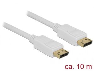 Kabel Delock DisplayPort - DisplayPort 10m biały (84863) 1
