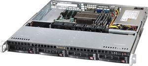 Obudowa serwerowa SuperMicro Server Geh Super Micro 1U/1x350W/4x3.5" SC813MT-350CB - CSE-813MT-350CB 1