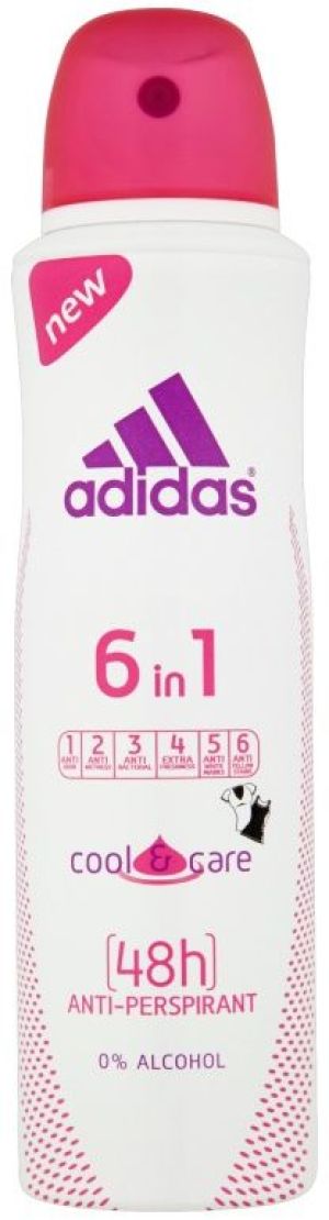 Adidas Antypespirant 6in1 Cool & Care 48h 150ml 1