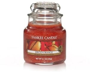 Yankee Candle Small Jar mała świeczka zapachowa Spiced Orange 104g 1