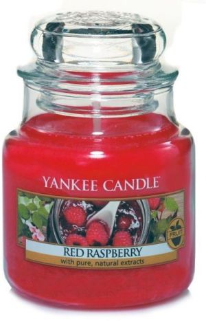 Yankee Candle Small Jar mała świeczka zapachowa Red Raspberry 104g 1