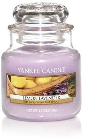 Yankee Candle Small Jar mała świeczka zapachowa Lemon Lavender 104g 1