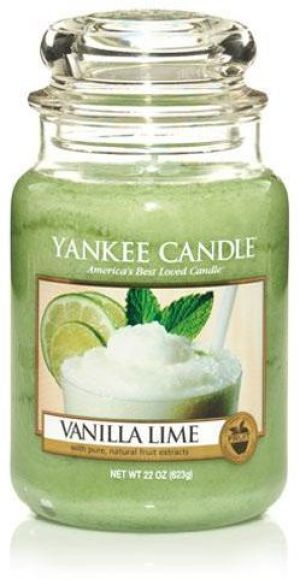 Yankee Candle Large Jar duża świeczka zapachowa Vanilla Lime 623g 1