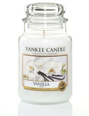 Yankee Candle Large Jar duża świeczka zapachowa Vanilla 623g 1