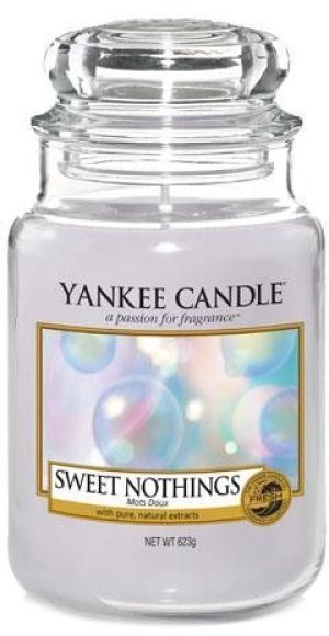 Yankee Candle Large Jar duża świeczka zapachowa Sweet Nothings 623g 1