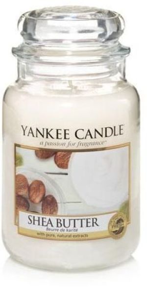 Yankee Candle Large Jar duża świeczka zapachowa Shea Butter 623g 1