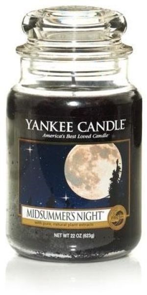 Yankee Candle Large Jar duża świeczka zapachowa Midsummer's Night 623g 1