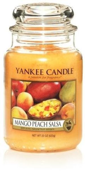 Yankee Candle Large Jar duża świeczka zapachowa Mango Peach Salsa 623g 1
