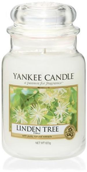 Yankee Candle Large Jar duża świeczka zapachowa Linden Tree 623g 1