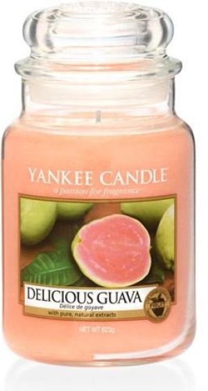 Yankee Candle Large Jar duża świeczka zapachowa Delicious Guava 623g 1