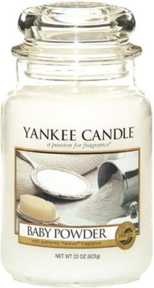 Yankee Candle Large Jar duża świeczka zapachowa Baby Powder 623g 1