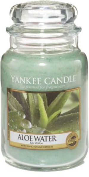 Yankee Candle Large Jar duża świeczka zapachowa Aloe Water 623g 1