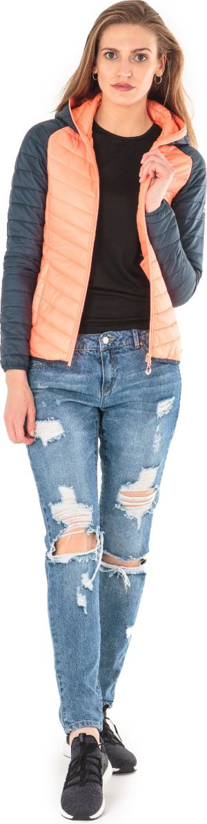 Elbrus Kurtka damska VARIKA WO'S Fluo Peach/ Midnight Navy r. XS 3