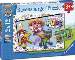 Ravensburger Puzzle 2x12el Psi Patrol 1