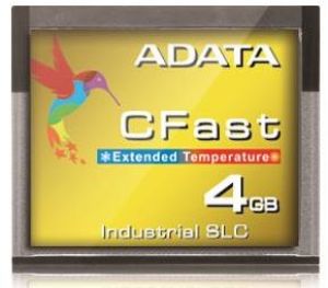 Karta ADATA CFast Card 4GB, Wide Temp, SLC, -40 to 85C (ISC3E-004GW) 1
