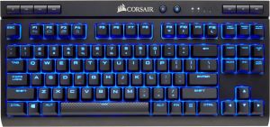 Klawiatura Corsair K63 Blue LED Cherry MX Red (CH-9145030-NA) 10
