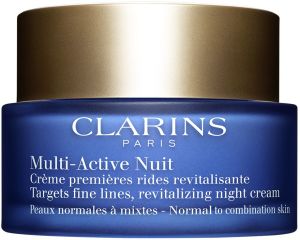 Clarins Multi-Active Przeciwzmarszczkowy krem na noc do skóry normalnej i mieszanej 50ml 1