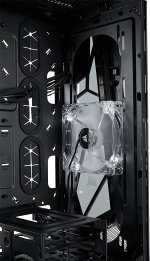 Obudowa Corsair Smart Case Carbide Series Spec-Omega ATX Mid-Tower, Biało czarny (CC-9011119-WW) 12