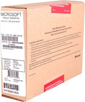 System operacyjny Microsoft Windows XP Professional SP3 OEM 2