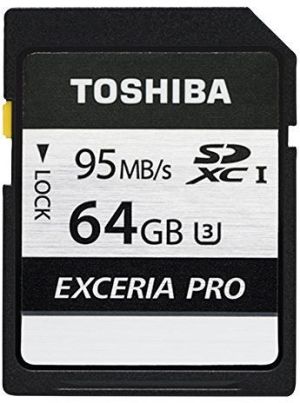 Karta Toshiba SDXC EXCERIA PRO N401 64GB UHS-I (THN-N401S0640E4) 1