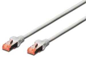 Digitus Patchcord CAT 6 S/FTP, 10m, szary 5 sztuk (DK-1644-100-5) 1