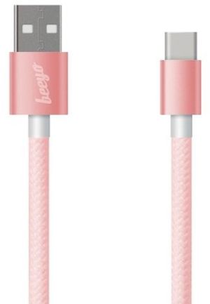 Kabel USB Beeyo USB-A - 1 m Biały (GSM032378) 1
