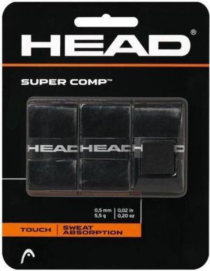 Head Owijka Supercomp czarna 1