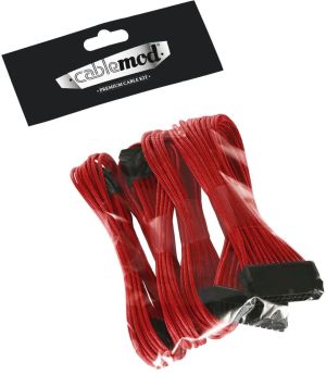CableMod Zestaw kabli, Czerwony (CM-CAB-BKIT-D62KR-R) 6