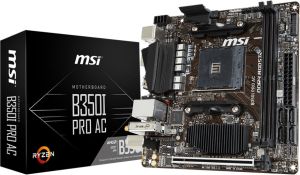 Płyta główna MSI B350I Pro AC, B350, DDR4, SATA3, M.2, USB 3.1 Gen2, MITX (7A40-001R) 1