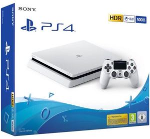 Sony PlayStation 4 Slim 500 GB Biała (CUH-2116A) 1