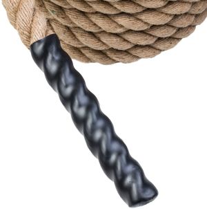 inSPORTline Lina treningowa do ćwiczeń WaveRope Base 4 x 1500 cm brązowa (12697) 2