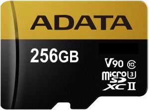 Karta ADATA Premier One MicroSDXC 256 GB Class 10 V90 (AUSDX256GUII3CL10-C) 1