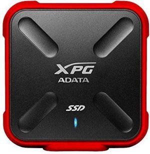 Dysk zewnętrzny SSD ADATA SSD 1 TB Czarno-Czerwony (ASD700X-1TU3-CRD) 1