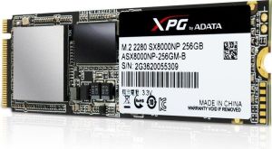 Dysk SSD ADATA 256 GB M.2 2280 PCI-E x4 Gen3 NVMe (ASX8000NPC-256GM-C) 4