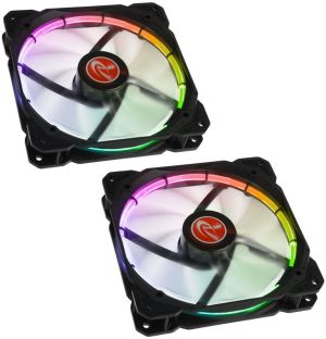 Wentylator Raijintek Auras 14 RGB Twin Pack (0R400051) 1