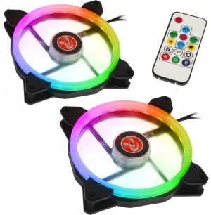 Wentylator Raijintek Iris 14 Rainbow RGB 2-pack (0R400049) 1