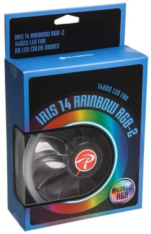 Wentylator Raijintek Iris 14 Rainbow RGB 2-pack (0R400049) 9