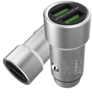 Ładowarka Silicon Power CC202P Srebrna (SP3A6ASYCC202P0S) 2