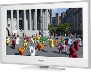 Telewizor Sony Telewizor 40" LCD Sony KDL-40E4020 (Bravia) (Full HD, 3 HDMI, USB, MPEG-4, biały) (KDL-40E4020) - RTVSONTLC0180 3
