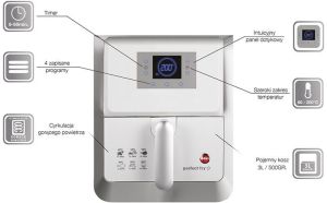 Frytkownica beztłuszczowa Eldom MFC1000 3