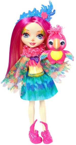 Mattel ENCHANTIMALS Peeki Parrot & Sheeny papuga (FNH22/FJJ21) 1