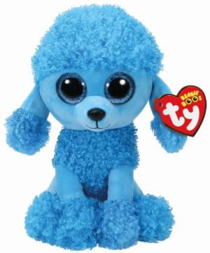 TY Beanie Boos Mandy blue poodle 24cm (37263) 1