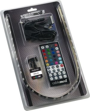 CableMod WideBeam Hybrid LED Kit 60cm - RGB/W (CM-LED-60-D60RGBW-RK) 3