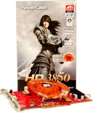 Karta graficzna Power Color Radeon HD 3850 - 512MB AG3850 512MD3PAGP 1