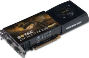 Karta graficzna Zotac GeForce GTX 260 AMP 896MB ZTX26E3KAFCP 1