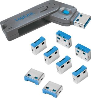 LogiLink Zestaw 8 blokad USB (AU0045) 1