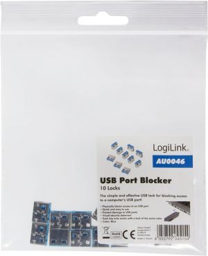 LogiLink Zestaw 10 blokad portów USB (AU0046) 3