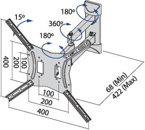 TB Print Uchwyt TV do telewizora (AJTBXT56204W254) 2