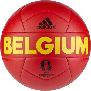 Adidas Piłka nożna Belgium Capitano UEFA EURO 2016 czerwona r. 5 (18293) 1