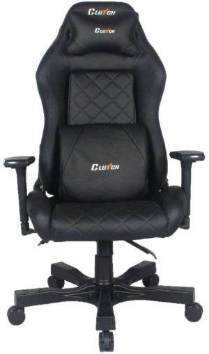 Fotel Clutch Chairz Gear Series Charlie czarne (GRC088B) 1